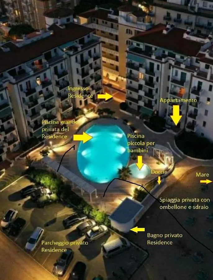 Residence El Palmar Fronte Mare, Fronte Spiaggia 리도 디 예솔로 0*,